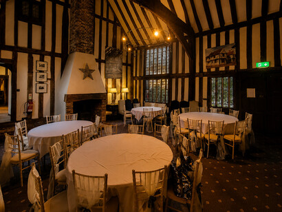 The Swan at Lavenham Hotel & Spa, a historic timber-framed hotel in Lavenham, Suffolk, England