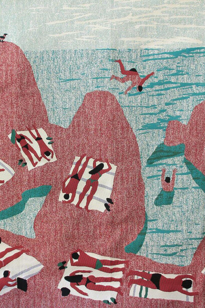 Valery and Vitaly Liba, The sea tapestry, 2023. Courtesy of New Tretyakov Gallery