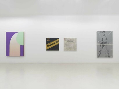 Various artists, Clear history, exhibition view. Courtesy of Perrotin 