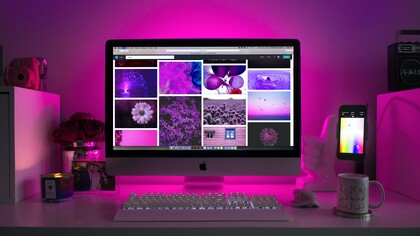 A computer; new technological ways of learning