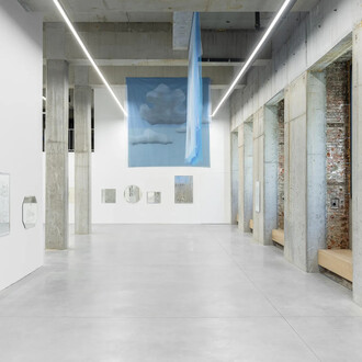 Lionel Estève, Souvenirs de Bruxelles, exhibition view. Courtesy of Stems Gallery
