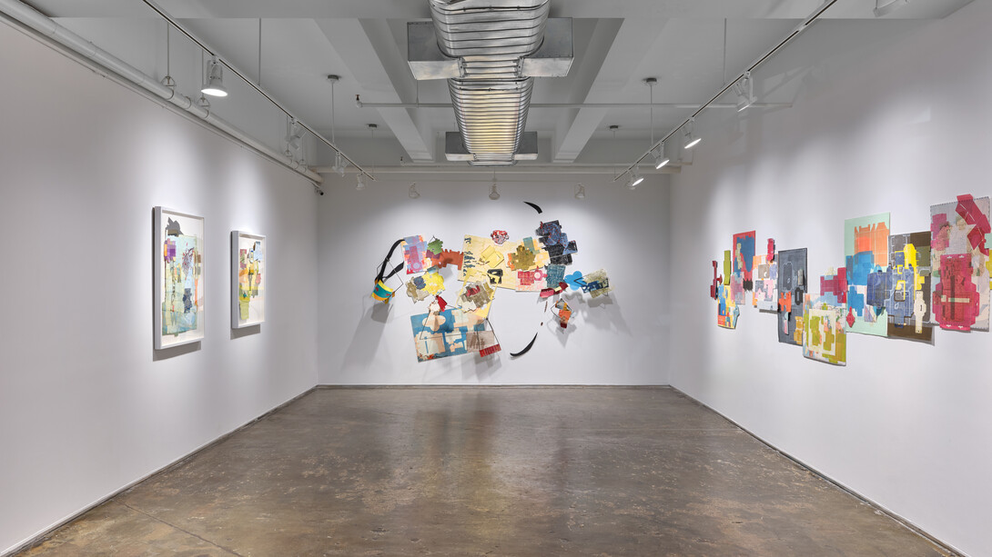 Yvette Drury Dubinsky, constructDEconstruct, exhibition view. Courtesy of A.I.R. Gallery