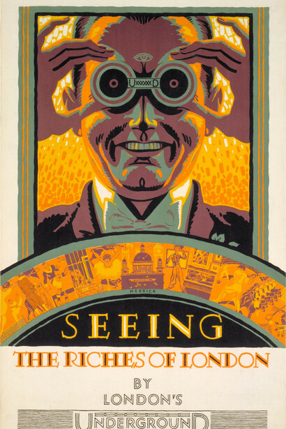 Re-imagining historical posters. Courtesy of London Transport Museum