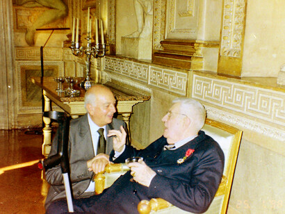 Federico Zeri con Antonio Paolucci