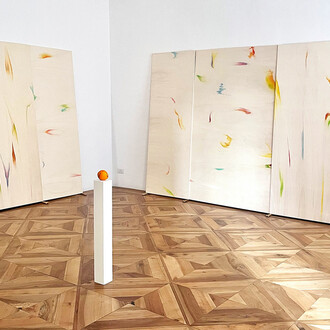 Mario Airò, Co-mondo, exhibition view. Courtesy of Tucci Russo Gallery 