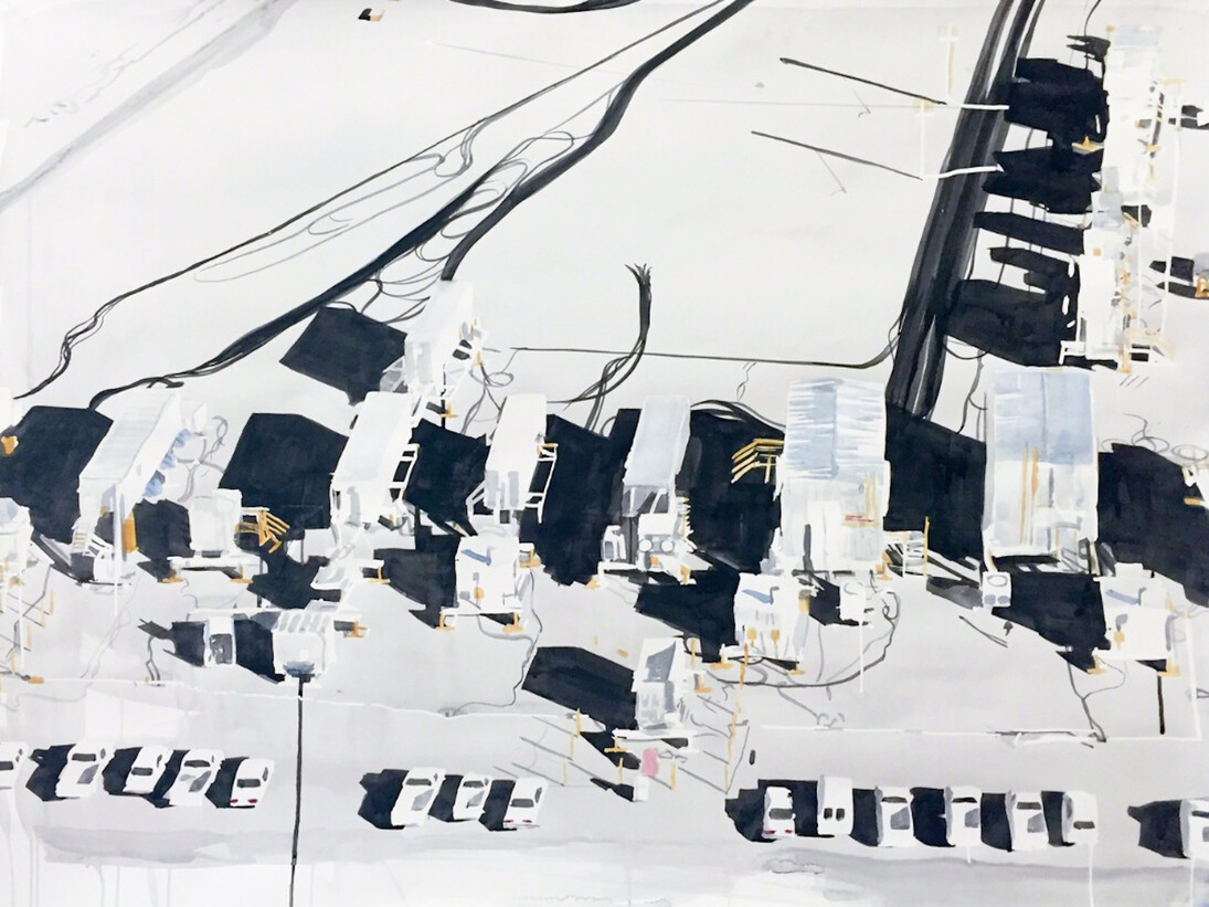 Eric LoPresti, Praetorian (Instrumentation Trucks), 2016. Courtesy of Elizabeth Houston Gallery