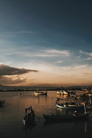 Waterfront in Banyuwangi, Indonesia 