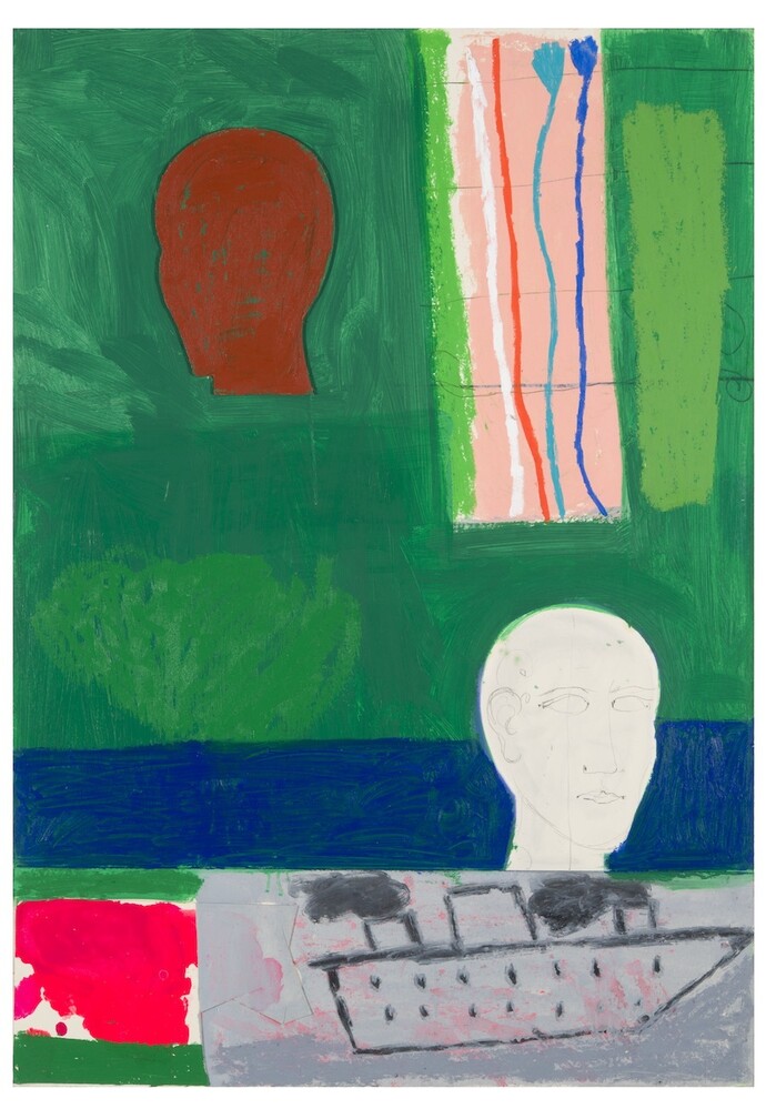 Mimmo Paladino. Courtesy of Galleria Giovanni Bonelli.