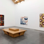 Sanford Biggers, Drift, exhibition view. Courtesy of Parrish Art Museum