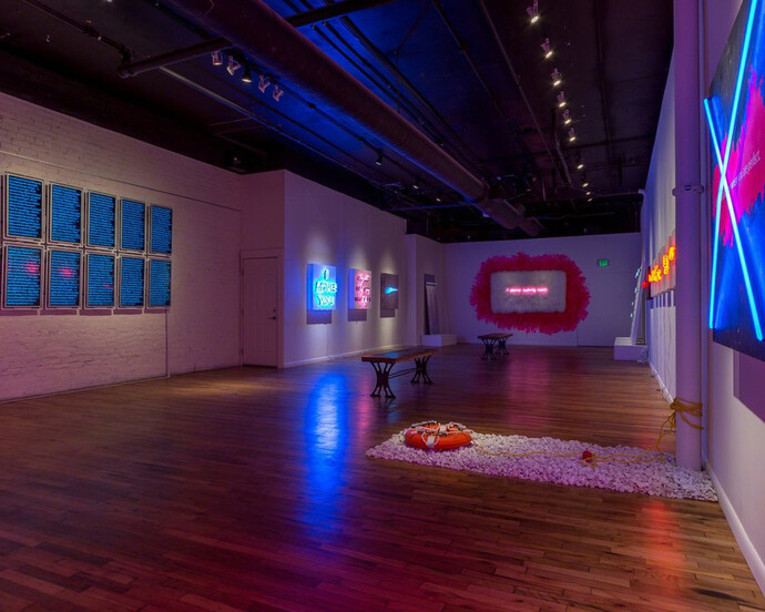 Gas Light Love Bomb. Courtesy of k contemporary 