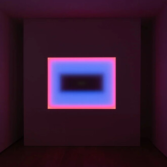 James Turrell, Path taken, exhibition view. Courtesy of Almine Rech