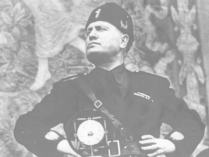 During Italy's fascism, Benito Mussolini only had a rhetoric and all his policies were first and foremost meant to promote loyalty to his leadership