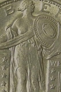 Moneda de 25 centavos de dolar, Estados Unidos, 1916/1917