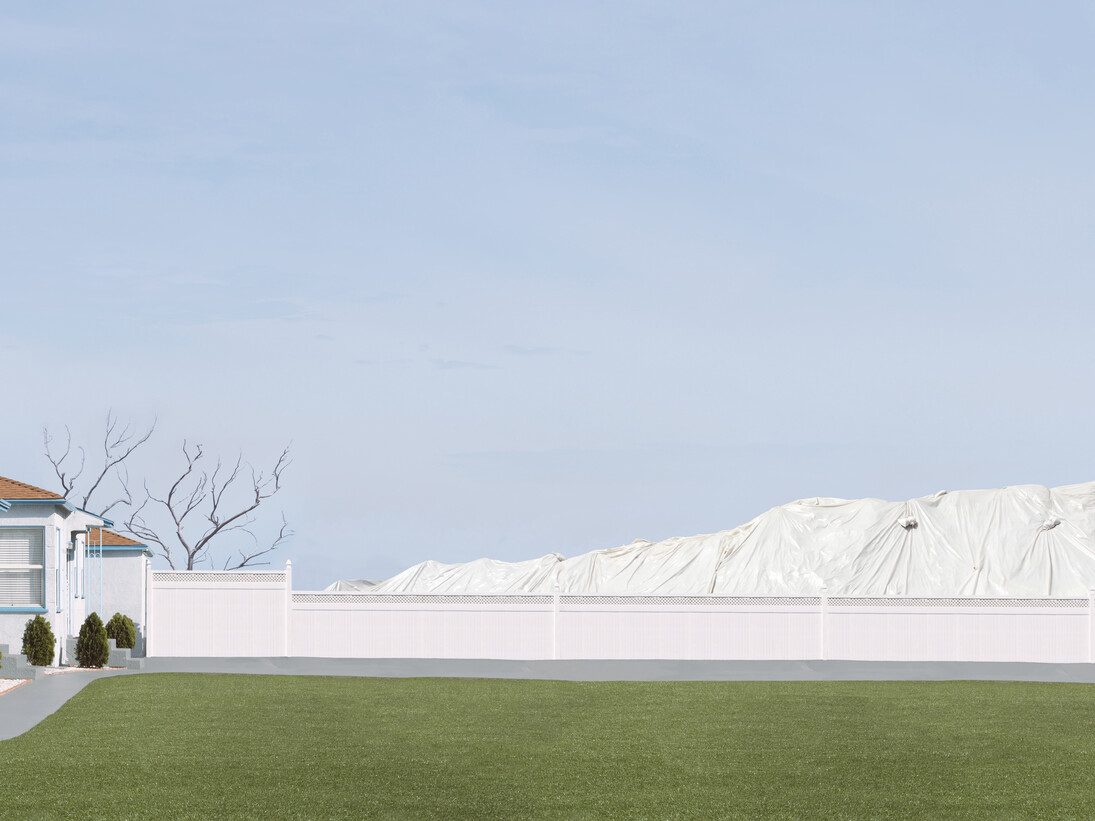 Lauren Marsolier, Landscape with Lawn, 2012, 91,4 x 137,1 cm Ed. 1/7 +1 A.P. 60,9 x 91,4 cm Ed. 1/7 +1 A.P. impression pigment sur papier archive