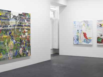 Alejandra Seeber, Installation view. Courtesy: photo by Günter König; the artist and Häusler Contemporary München | Zürich