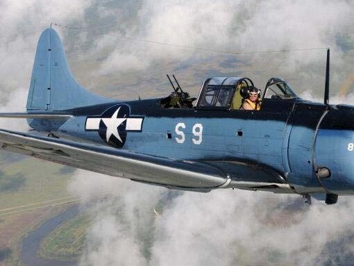 Douglas SBD Dauntless. Courtesy of Lone Star Flight Museum