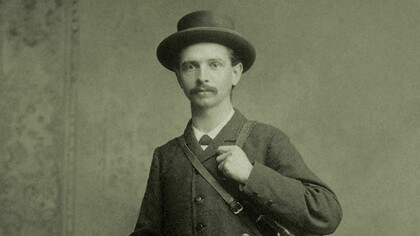  Adolphe Tonduz (1862-1921) en Costa Rica, en 1895. Foto: Archivos del Jardín Botánico de la Ville de Geneve