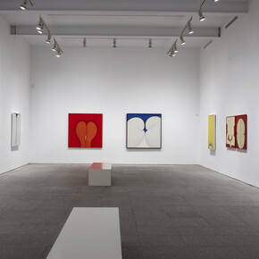 Huguette Caland, A life in a few lines, exhibition view. Courtesy of Museo Nacional Centro de Arte Reina Sofía 