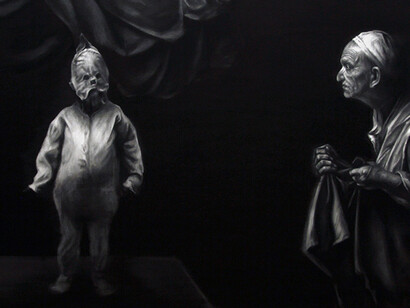 Josep Tornero, Gods, animals and Death, installation view at Reale Academia de Espana