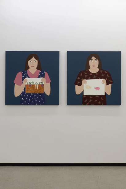 Ayesha Green, Te pōwhiri, exhibition view. Courtesy of Jhana Millers Gallery