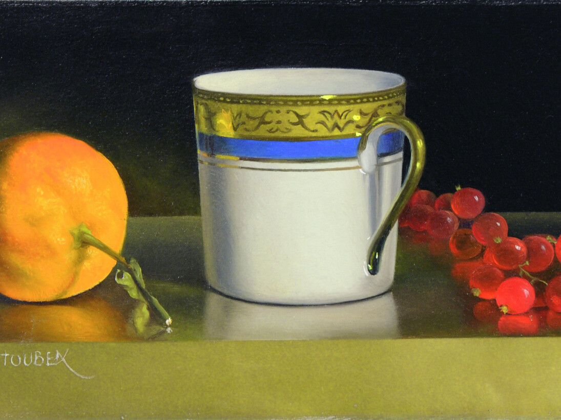 Arnold Toubeix, Tasse limoges, clementine, groseilles