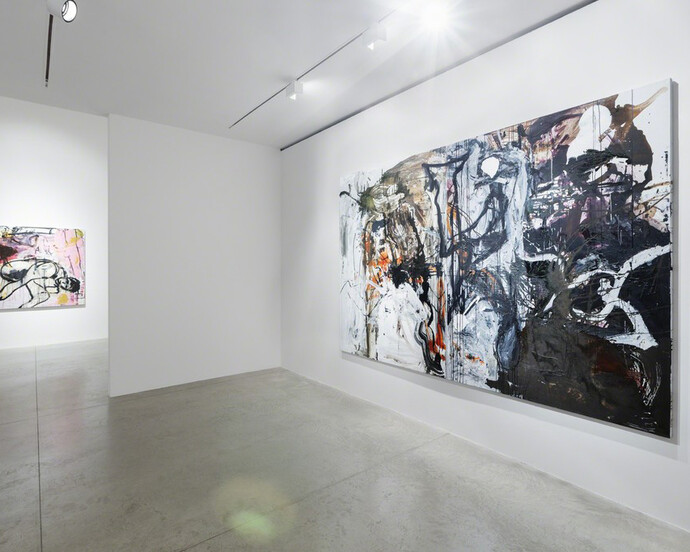 Tsibi Geva. Jolt, Exhibition view. Courtesy of Albertz Benda