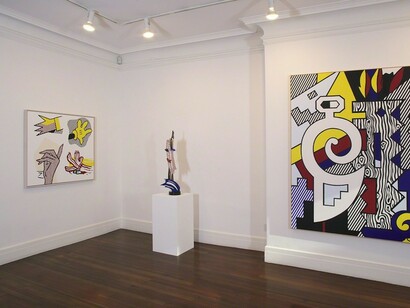 Roy Lichtenstein, Re-Figure, Exhibition view. Courtesy of Castelli Gallery