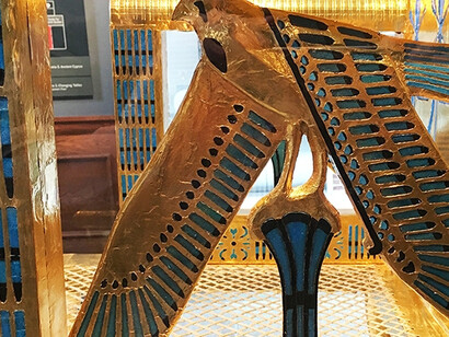 Recreating the Throne of Egyptian Queen Hetepheres. Courtesy of The Harvard Semitic Museum