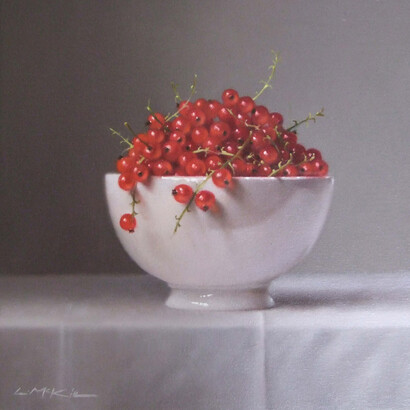Summer Redcurrants by Lucy McKie ROI