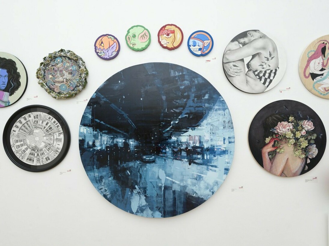 Tondo, Exhibition view. Courtesy of Spoke Art