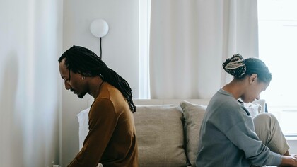 A married couple no longer able to look each other in the eye