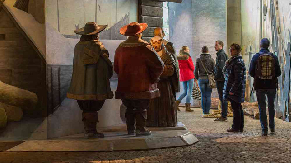 His majesty's ship, exhibition view. Courtesy of The Vasa Museum