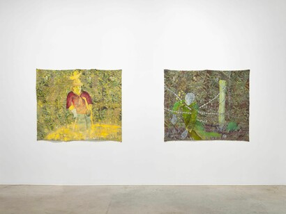 Kathia St. Hilaire, The vocals of the chaotic burst, vue de l'exposition. Avec l'aimable autorisation de Perrotin