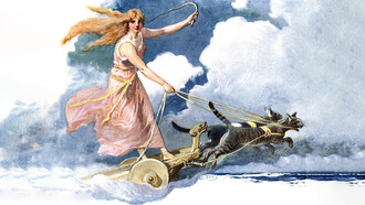 Emil Doepler, Freya, ca. 1905