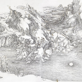 Lin Guocheng, Along the riverbank, a variation, 2020. Courtesy of Alisan Fine Arts