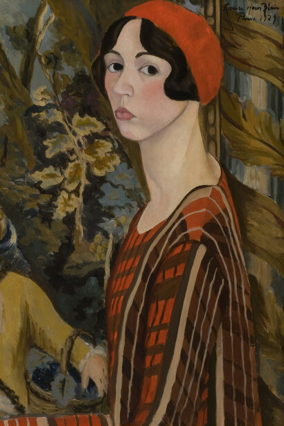 Louise Heron Blair, Self-portrait, 1929. Courtesy of Georgia Museum of Art