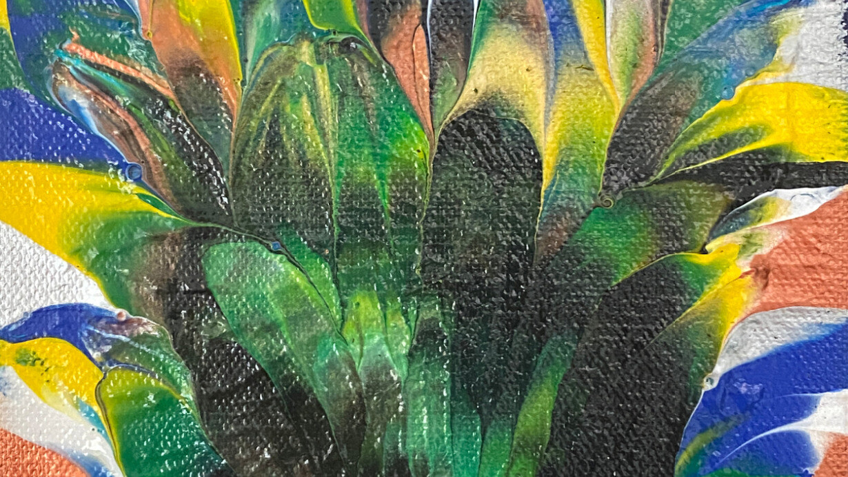Karen Zechowy, Banana 2, 2024. Courtesy of Fountain House Gallery