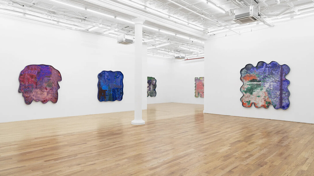 James Benjamin Franklin, Primary, exhibition view. Courtesy of Broadway Gallery