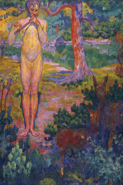 Giovanni Giacometti, Das erwachen, 1919/1920. Courtesy of Kunstmuseum Bern