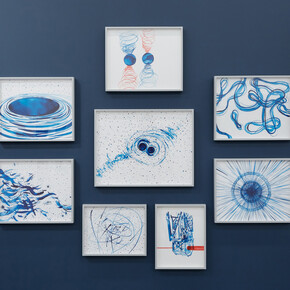 Installation view of Lia Halloran, Warped Side, 2023. Courtesy of Luis De Jesus Gallery