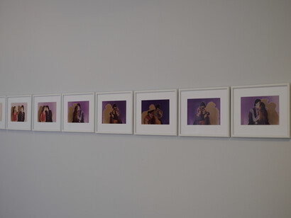 Victoria Cabezas: «El beso», 1982. Impresión cromogénica sobre papel. Foto cortesía de TEORéTica
