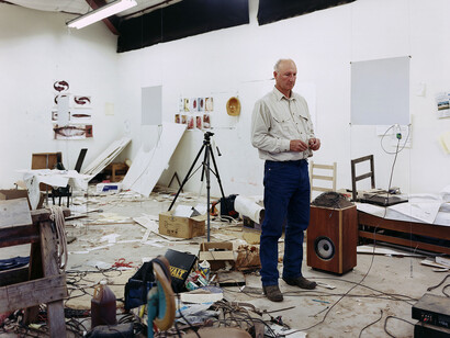 Portrait de Bruce Nauman, 2009, Photo © Jason Schmidt