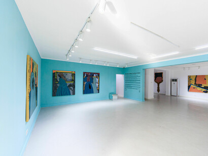 Jessica Soares. Who we are when the glory is gone, exhibition view. Courtesy of Rele Gallery Lagos