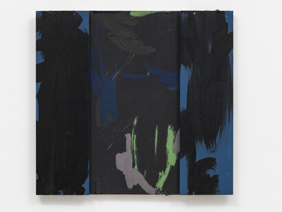 Mary Ramsden
Icon 1, 2019
Oil on Board
24.6 x 26.4 cm
9 3/4 x 10 3/8 in
(RAMS 2019012)
Courtesy of the artist and Pilar Corrias Gallery. Photo: Damian Griffiths.