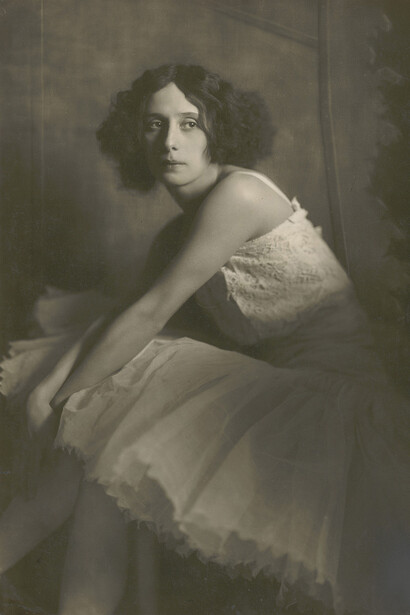 Atelier d’Ora, Anna Pawlowa (detail), 1913. Mit freundlicher genehmigung des Albertina Museums