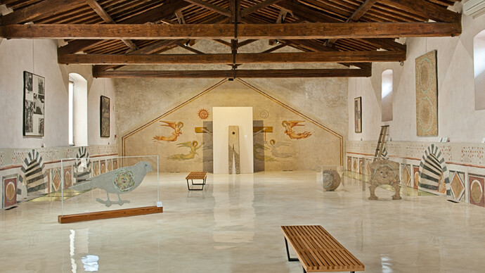 Jiří Kolář's workshop of the imagination. exhibition view