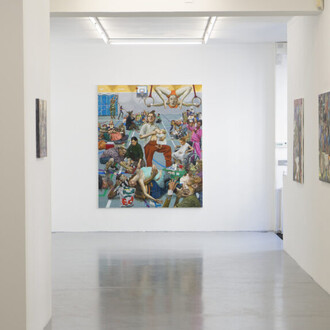 Marcos Carrasquer, Abra su maleta, vue d'exposition. Avec l'aimable autorisation de la Galerie Polaris