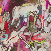 Anna Boghiguian, Die Schlacht von Magnesia nach K. Kavafis, 2024. Mit freundlicher Genehmigung des Museum Ludwig