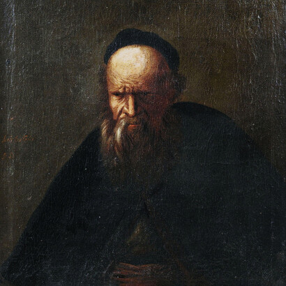 Johann Jakob Dorner the Elder, Aristóteles. Óleo sobre lienzo, 1813