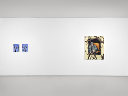 Ellen Akimoto, Everybody’s in the room, exhibition view. Courtesy of Galerie Judin 